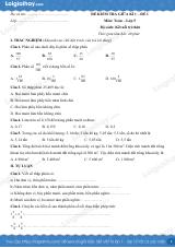 Đề kiểm tra giữa học kì 1 Toán 5 Kết nối tri thức - Đề số 1